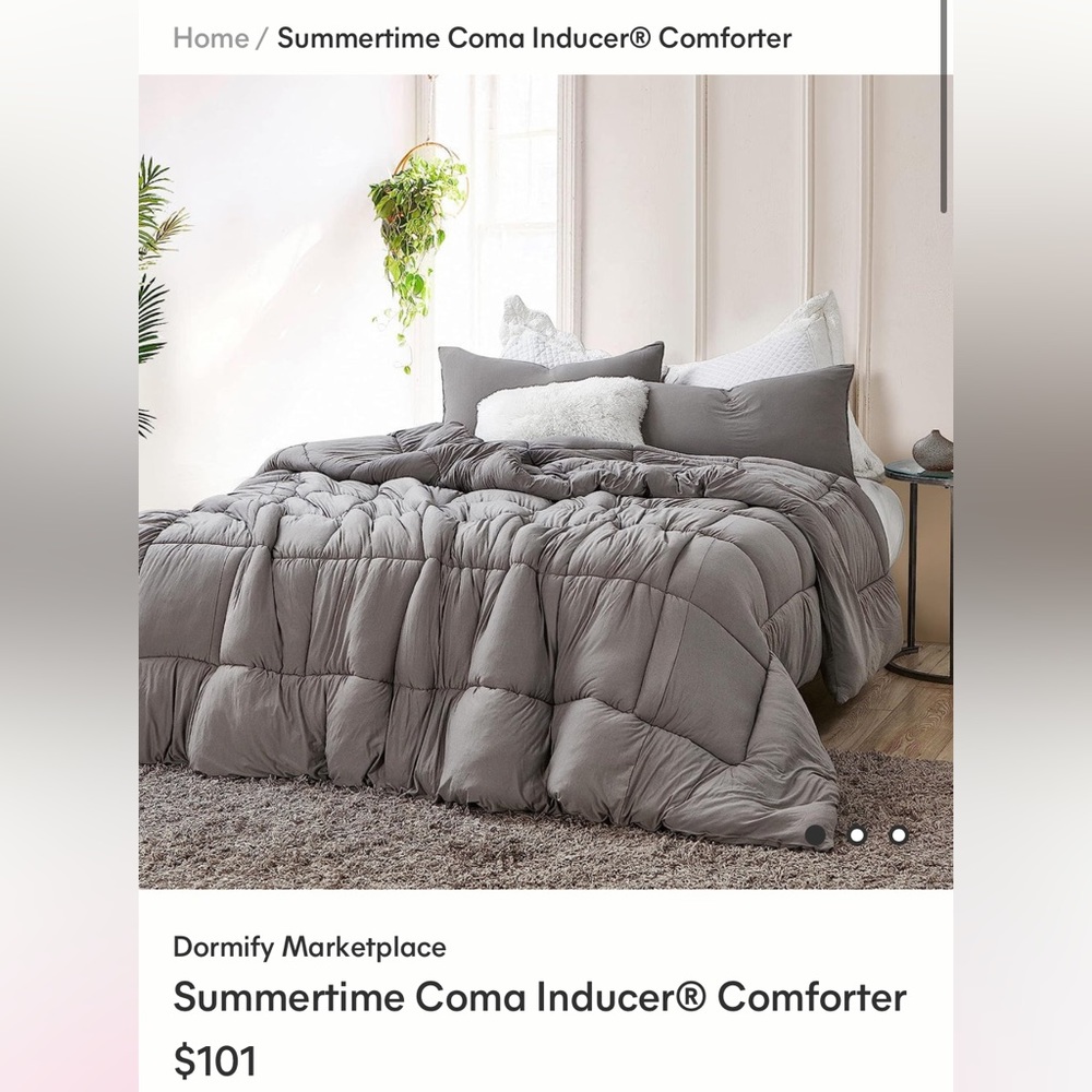 Dormify Twin/Twin XL Comforter with matching Pillow Case